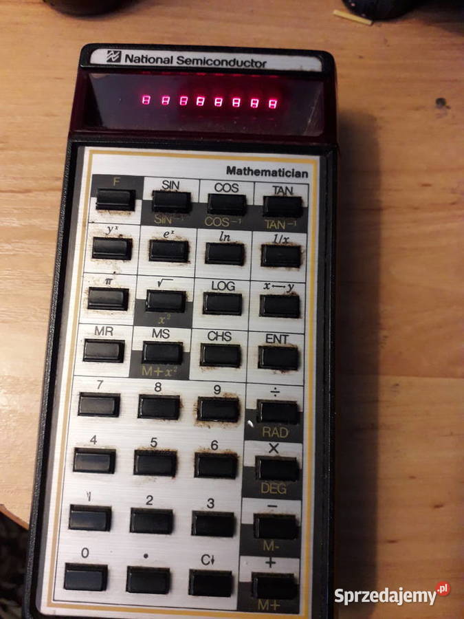 Zabytkowy kalkulator LED naukowy National Pozostałe Warszawa sprzedam