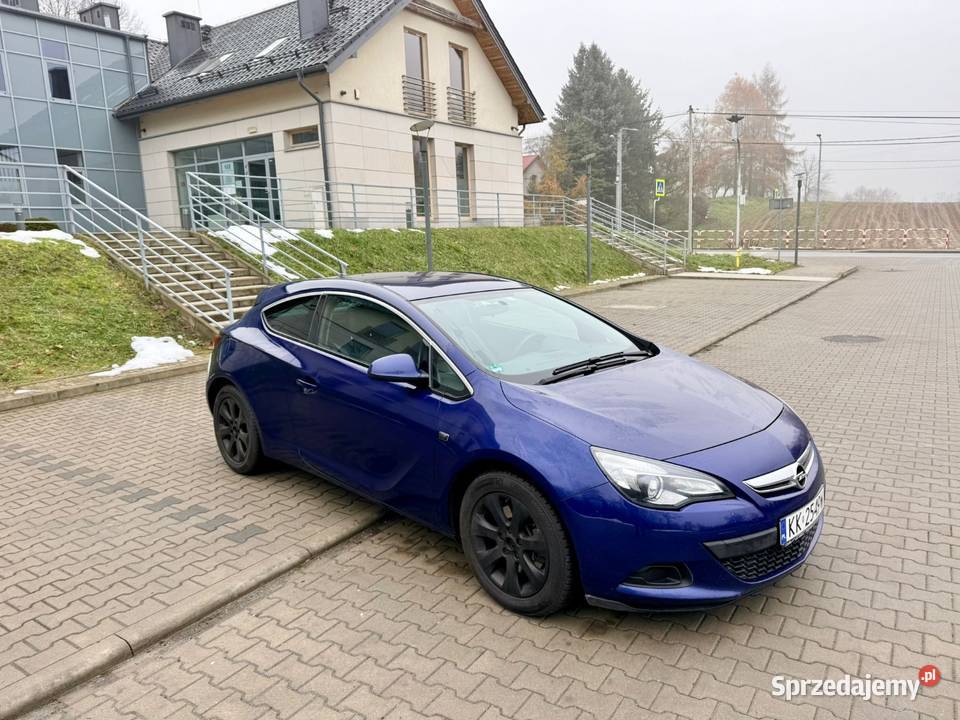 Opel Astra J GTC 14 turbo 2015r Kraków