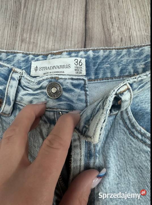 Spodnie jeans Stradivarius S Leszno