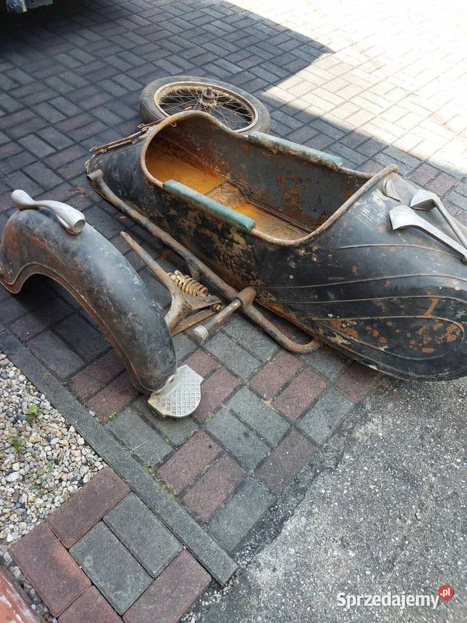 Junak M07 z koszem 1958 Junak Wrocław