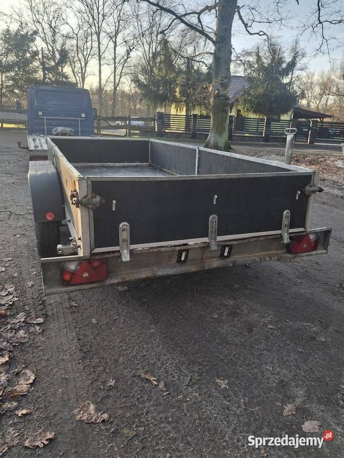 Przyczepa dwuosiowa 2000 dmc 2 lubuskie Krosno Odrzańskie sprzedam