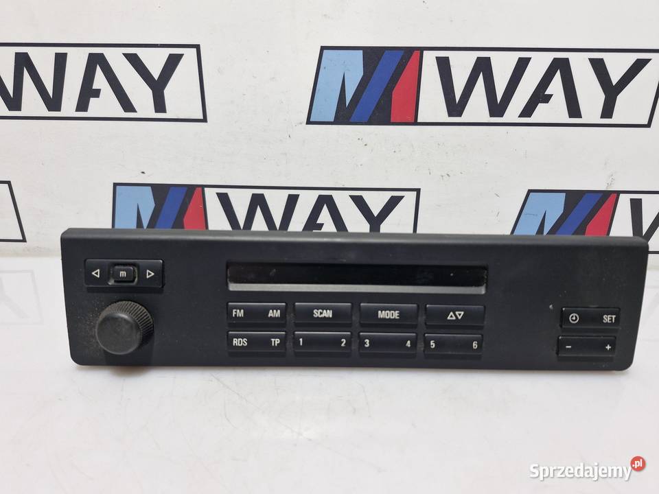 BMW 5 E39 PANEL WYŚWIETLACZ RADIA 8361087 Panele sterowania, przełączniki