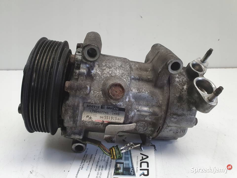 SPRĘŻARKA KLIMATYZACJI Citroen Berlingo 14 8V lubelskie Chełm