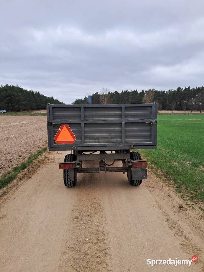 Przyczepa Kaczka wywrotka lubelskie Klonownica Mała