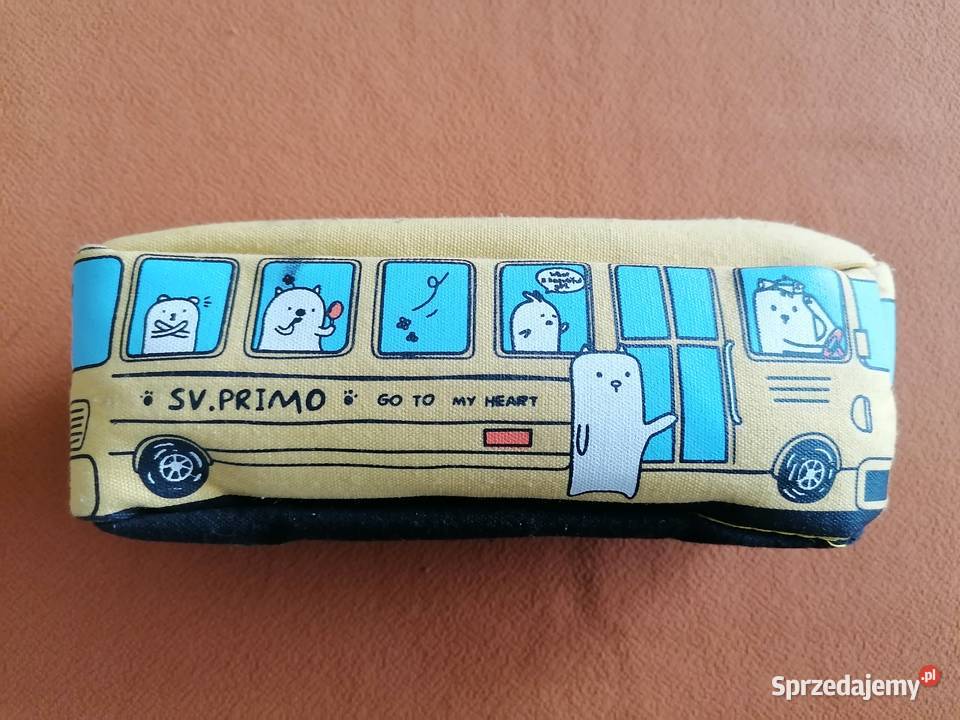 Piórnik Szkolny Tuba Organizer Autobus Szkolny Łódź