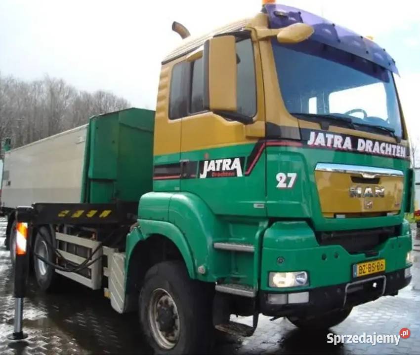Wywrotka 6x6 bordmatic z dzwigiem Palfinger Warszawa