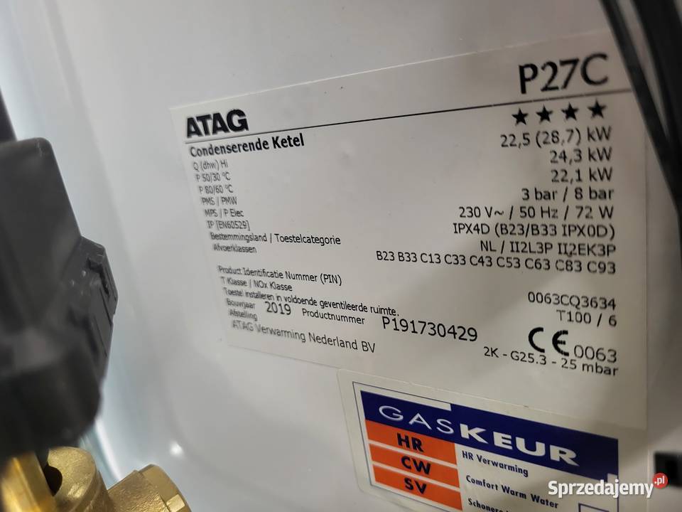 ATAG P17C piec gazowy kondensacyjny Kraków