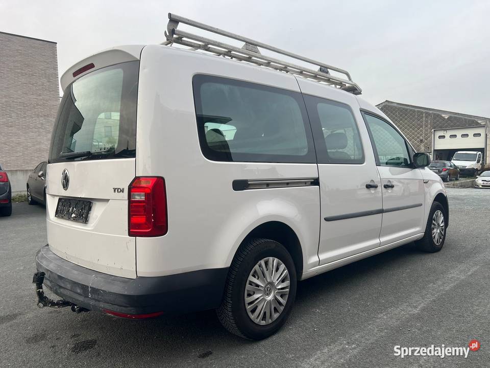 Volkswagen Caddy Maxi 20tdi 5osobowe 2017r 102KM Volkswagen