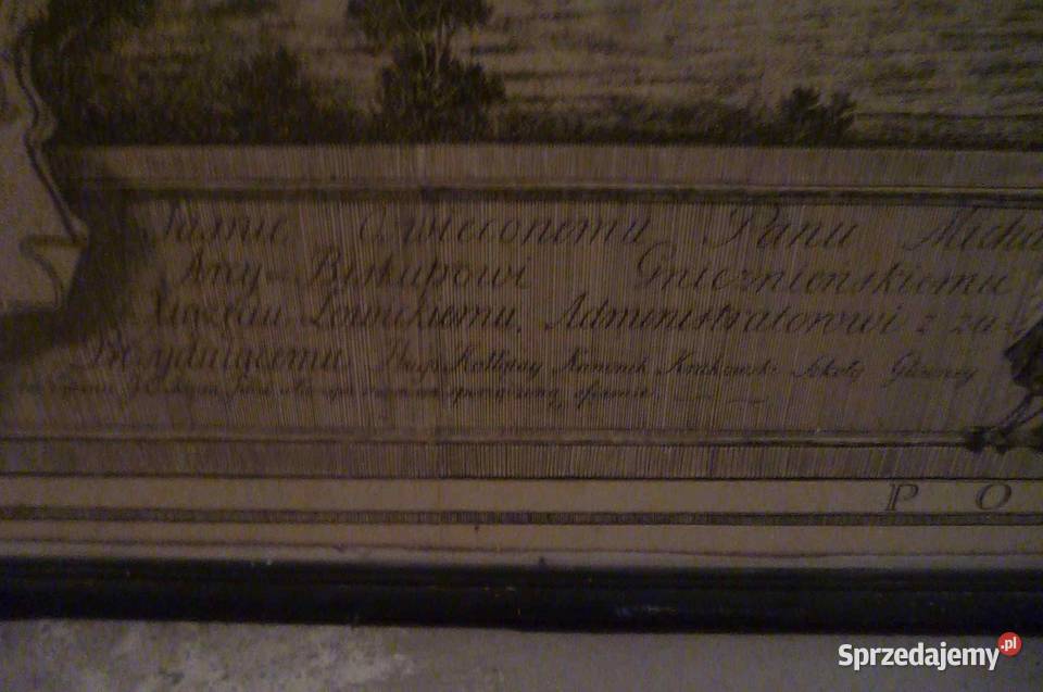 OPIS PLANTY MIASTA KRAKOWA Z PRZEDMIEŚCIAMI Kraków