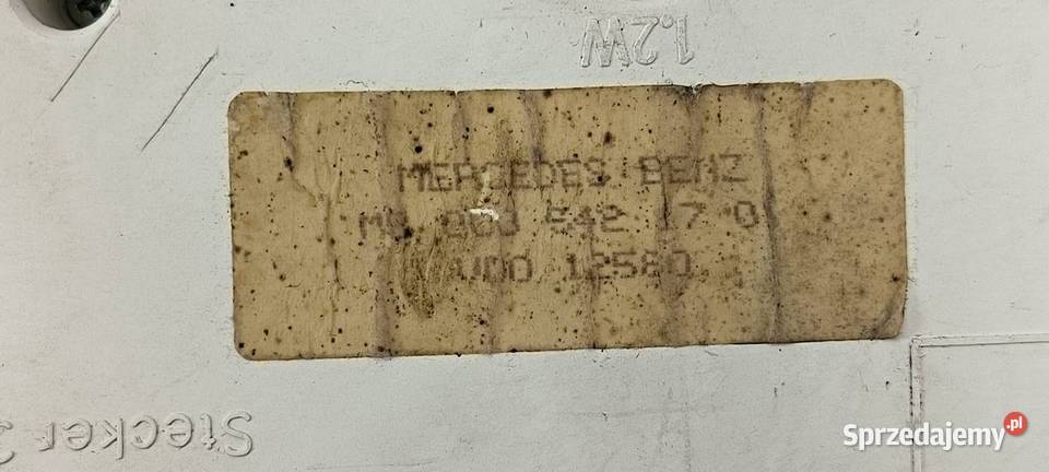 LICZNIK ZEGAR MERCEDES W126 Pozostałe Pozostałe Lipno