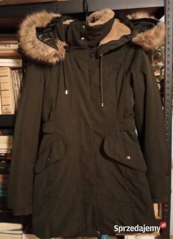 Kurtka parka ZARA odzież damska XS zima łódzkie sprzedam