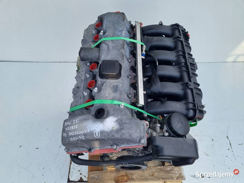 SILNIK BMW E60 E61 25 525 i nowy rozrząd N52B25 Silniki i osprzęt Janów