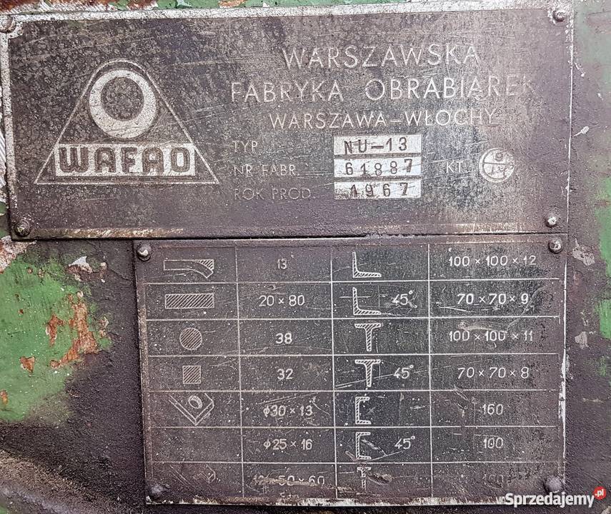 Nożyce uniwersalne NU13 do remontu Tczew