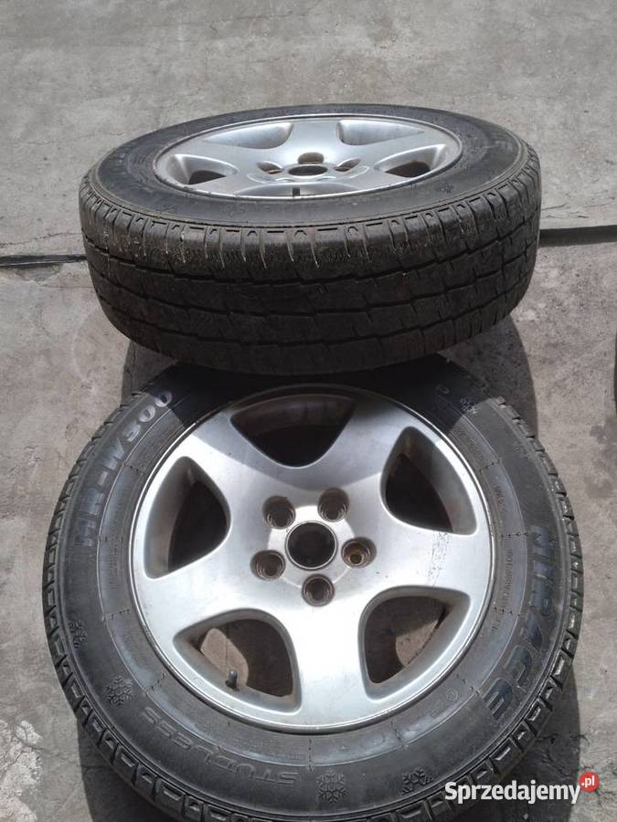 Alu felgi audi VW z oponami Głubczyce sprzedam
