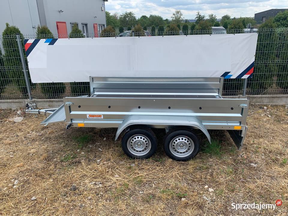 Przyczepka przyczepa tandem Neptun wzmacniana Neptun wielkopolskie