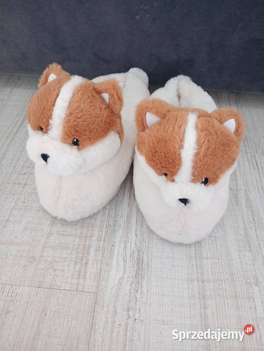 Klapki w kształcie pieska 38 śląskie Siemianowice Śląskie