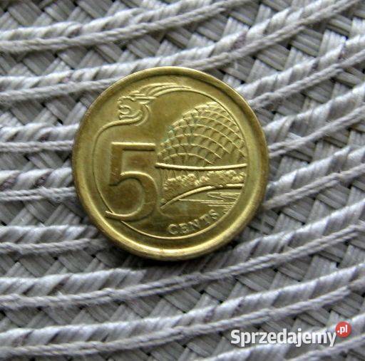 Singapur 5 Cent 2013r Kalisz