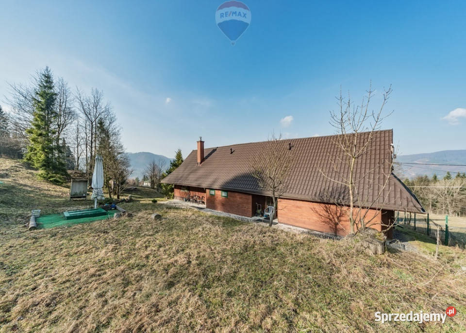 Dom w górach Soblówka 150 m działka 3000 m