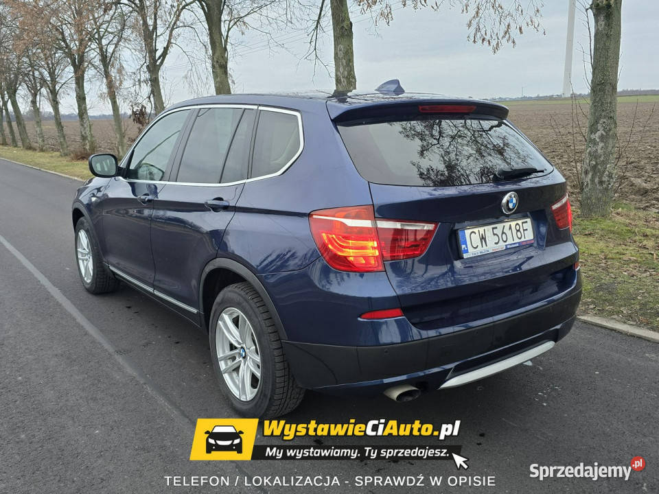 BMW X3 Telefon 604247799 Włocławek F25 2010 automatyczna sprzedam