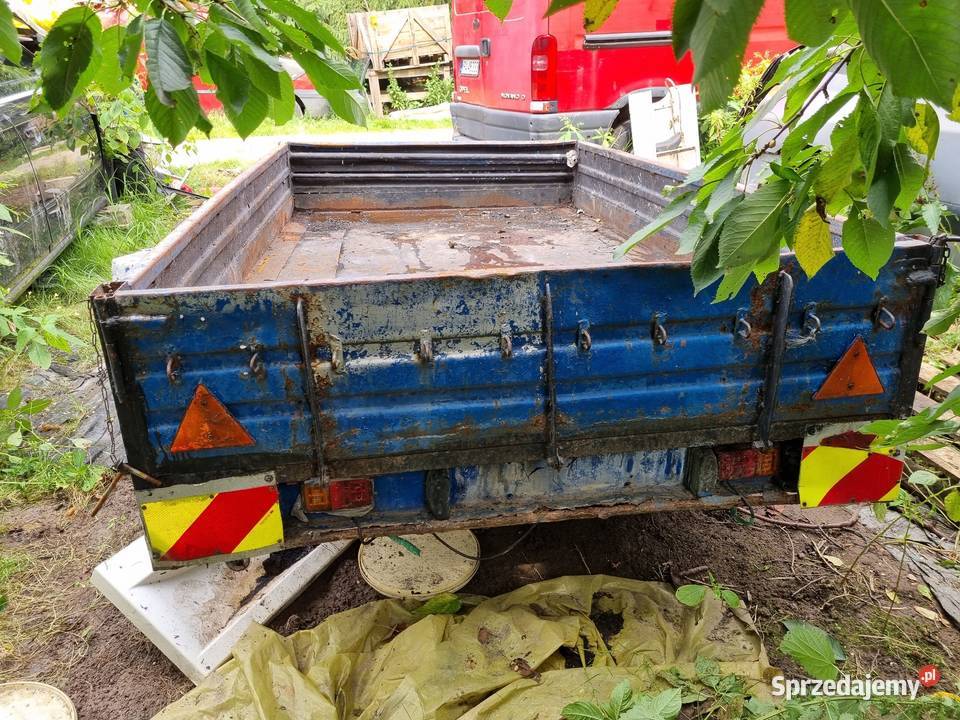 Przyczepa Przyczepka Mocna 2 Osie Burty Stalowe małopolskie Skawina