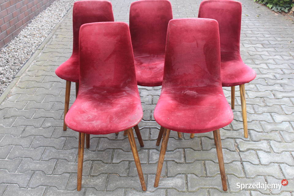 krzesło prl A 6150 wielkopolskie Kalisz