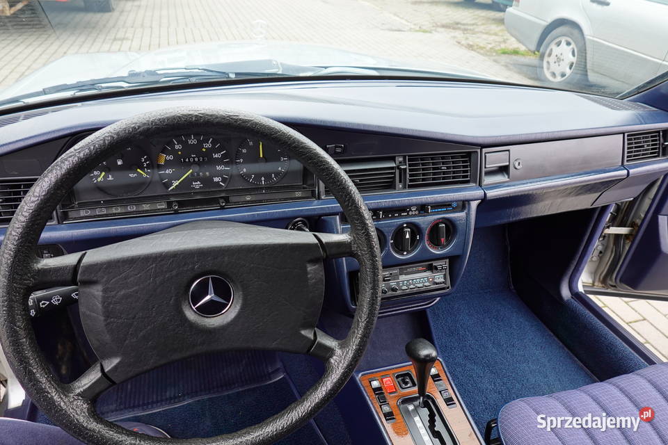 Mercedes 190 Diesel W201 Klimatyzacja Automat pierwszy właściciel Zgierz