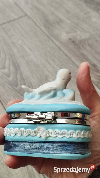 kasetka foka pamiątka mała szkatułka Poznań