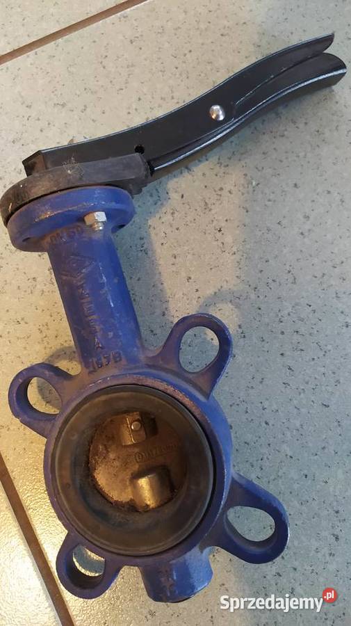 Przepustnica międzykołnierzowa z dźwignią DN50 2 Kalisz