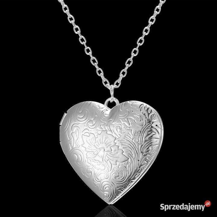 Walentynkowy grawerowany naszyjnik Zegarki i Biżuteria Warszawa
