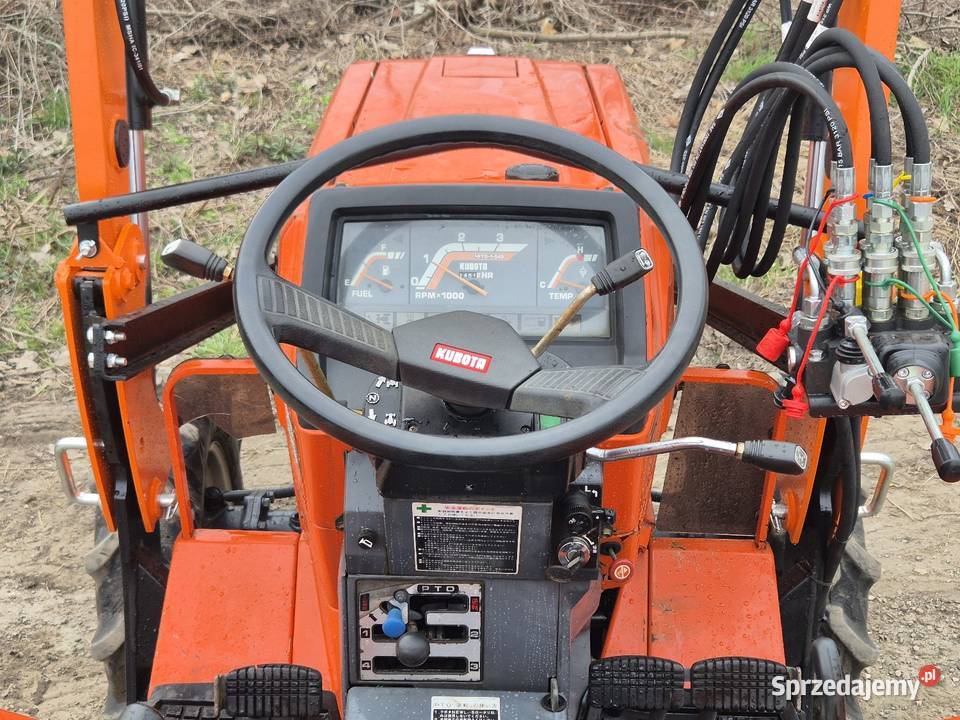 Traktorek KUBOTA L1255D 25 44 Wspomaganie Małuszyn