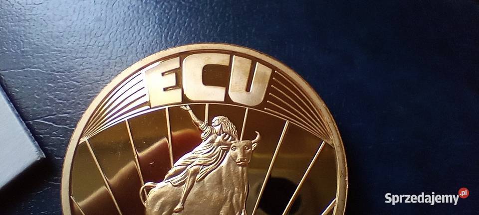 Stare monety Medal ECU 198 podkarpackie Lesko