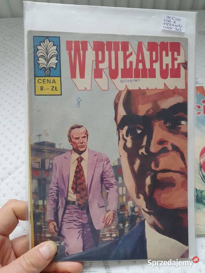 Kapitan Żbik W Pułapce Zakret Śmierci 2 komiksy Gdynia