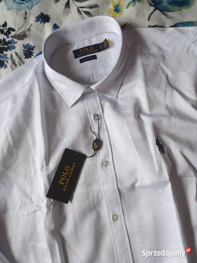 Koszula męska Ralph Lauren biała rozmiar XXL