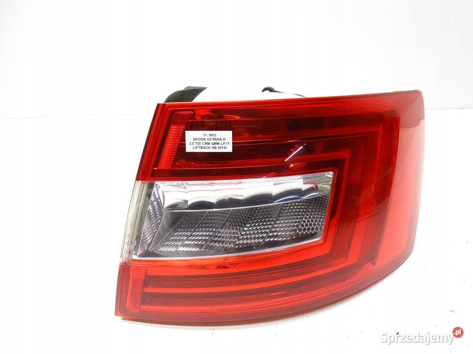 LAMPA PRAWA PRAWY TYŁ TYLNA W BŁOTNIK SKODA osobowe
