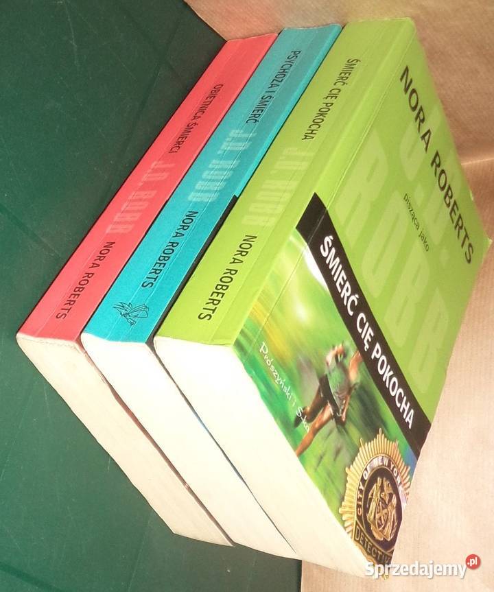 3x Nora Roberts JDRobb psychoza śmierć obietnica