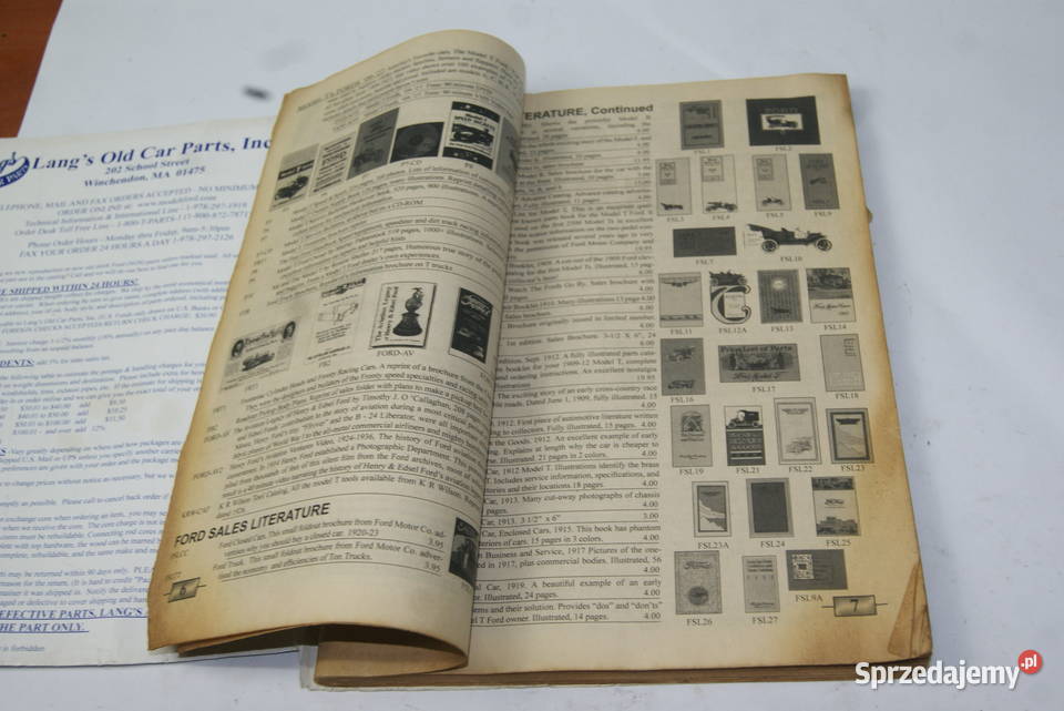 FORD T KATALOG CZĘŚĆI FORD MODEL A T Rybnik