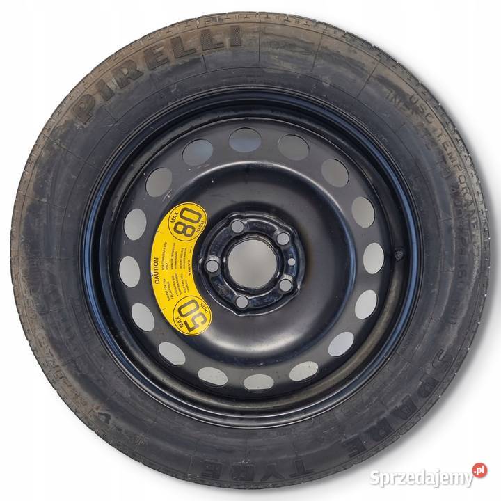 KOŁO DOJAZDOWE 13590 R17 9209872 5x108 Samochodowe lubelskie Chełm