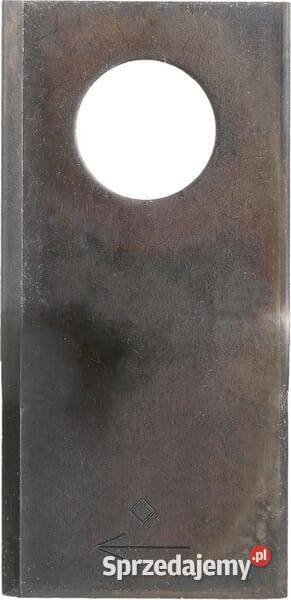Nożyk kosiarki rotacyjnej prawy 100x48x3 mm małopolskie