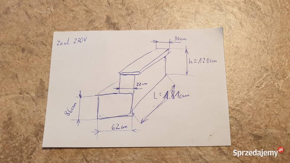 Profesjonalna lada barowa barmańska hotelowa do łódzkie Skierniewice
