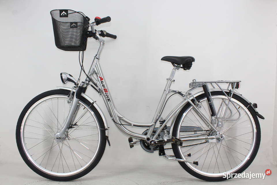 ALUMINIOWY AMORTYZOWANY ROWER DAMSKI ALUBIKE Milicz
