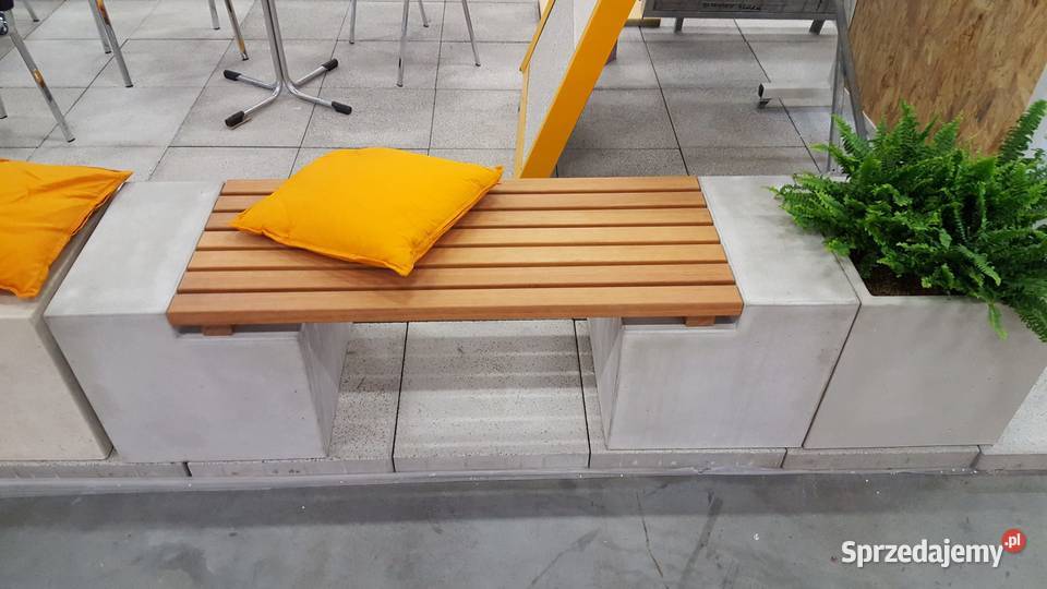 Betonowa ławka Heavy Architektura ogrodowa Świdnica sprzedam