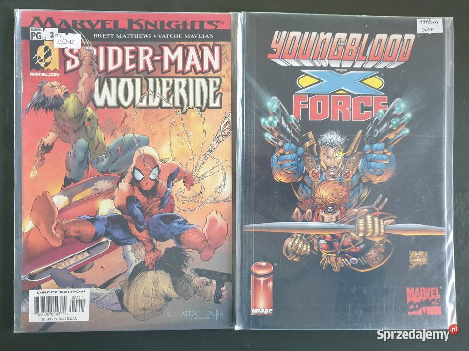 Zestaw 14 komiksów Marvel Top Cow Image Malibu Gdynia sprzedam