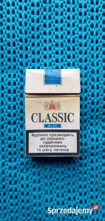 Classic Blue Paczka kolekcjonerska papierosów Małkinia Górna sprzedam