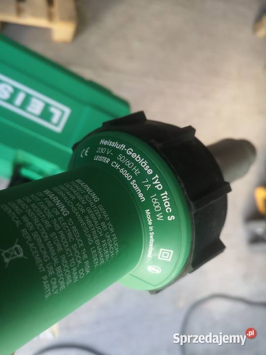 Zgrzewarka Spawarka Ręczna LEISTER Triac S NOWA