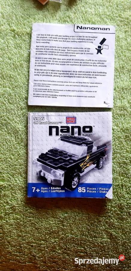 klocki mega bloks nano 5981 5905 5906 pogotowie Katowice