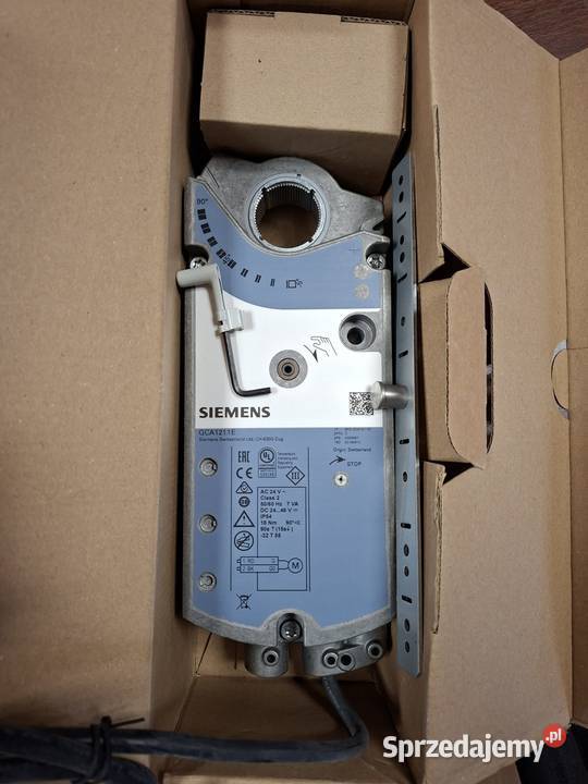 Siłownik SIEMENS GCA1211E Kłoczew