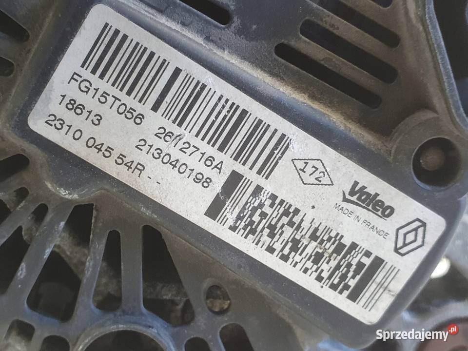 ALTERNATOR Mercedes Citan 15 CDI valeo lubelskie Rudka
