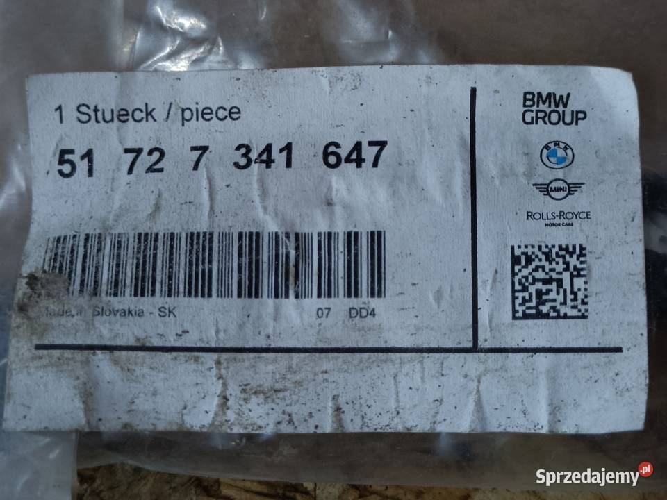 BMW 5 F90 G30 G31 USZCZELKA DRZWI LEWY TYŁ Pleszew