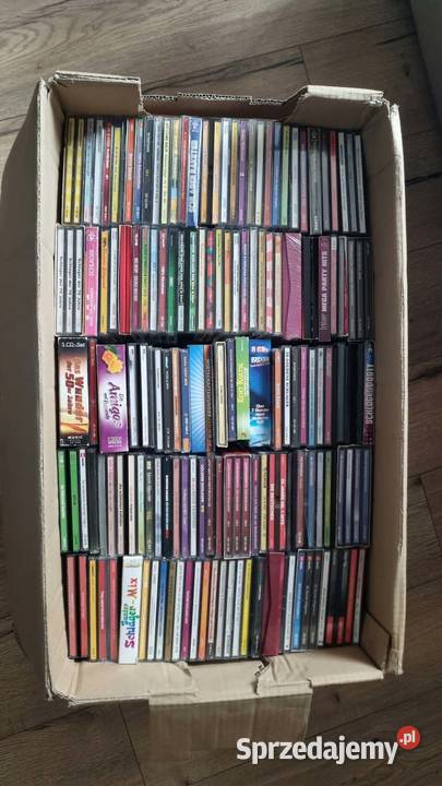 Płyty CD z Niemiec karton 35 Szlagiery Pop CD Płyty i kasety Warta