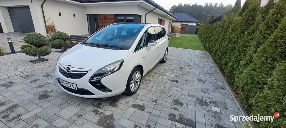 Opel Zafira C 20 CDTI 130 Panorama 7 OSÓB Skóra mazowieckie Radom